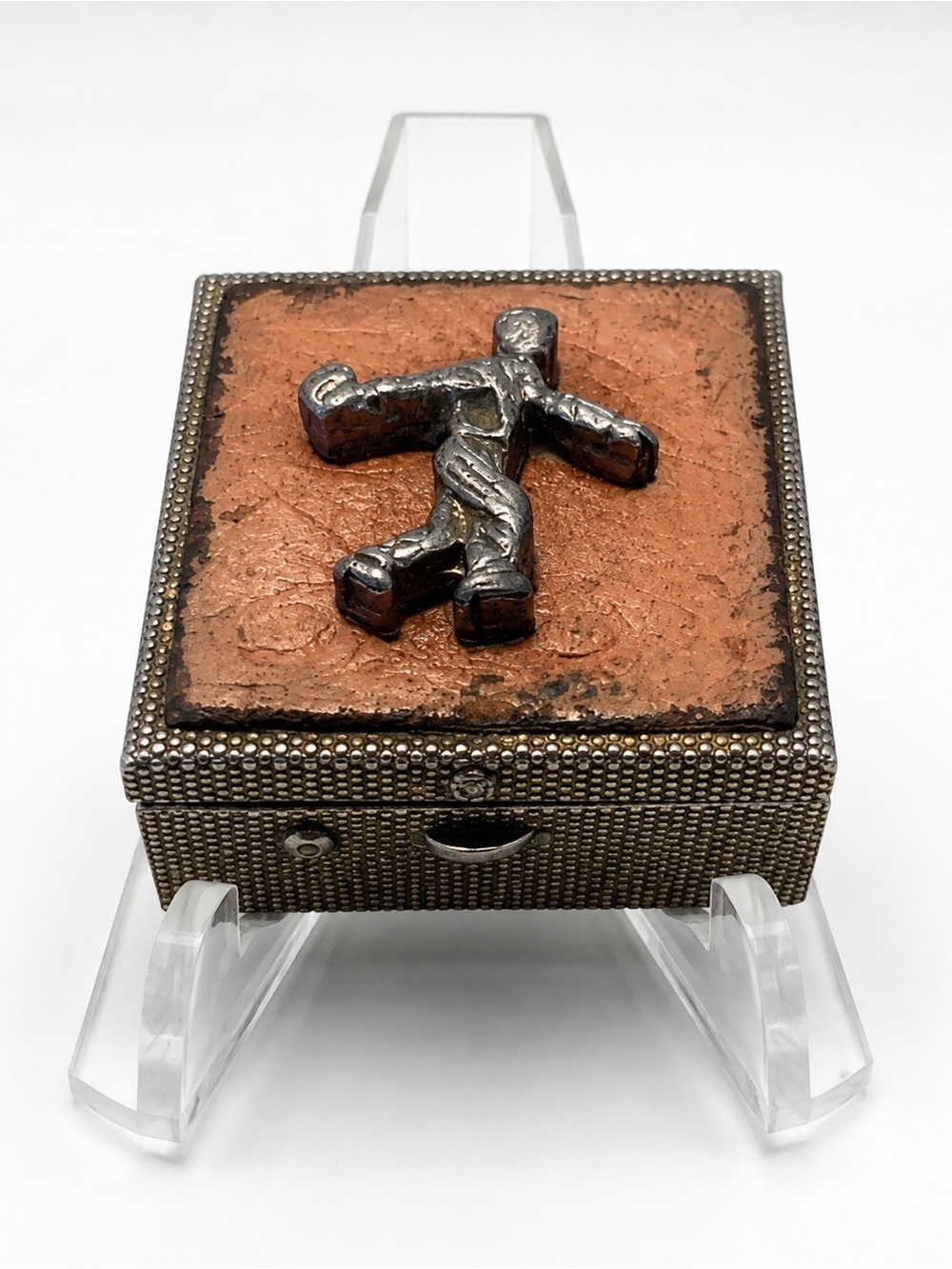 Vintage bowler trinket box